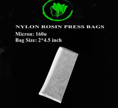 2x4.5 Inch 160 Micron Nylon Pressing Rosin Mesh Screen Filter Bags -  Hold 4-7 Grams, Sized for 3x5 Pre Press Mold