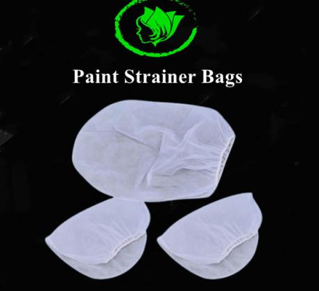 10 Pack Paint Strainer Bags Paint Filter Bag with Elastic Drawstring Top Opening for 5 Gallon Bucket Paint Strainer