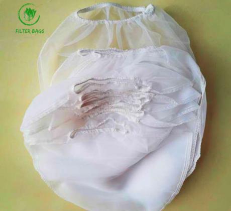 5 Gallon Elastic Top Nylon Filter Mesh Bags Paint Strainer Filter Bag For Hydroponic Painting Gardening Brewing