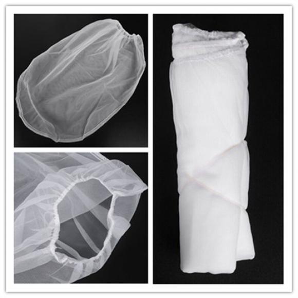 25 Pack Reusable  White Fine Mesh 5 Gallon Paint Strainer Micron Bags  Filters for Hydroponics Painting Gardening