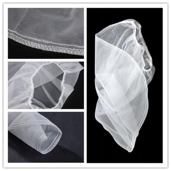 1 gallon Bucket Paint Strainer Bags White Fine Mesh Disposable Bag for Liquid Filtering