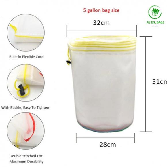  5 Gallon Bubble Bags Replacement Bag