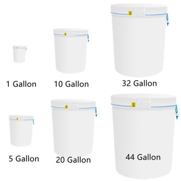 How much cannabis material do I need to put for a 1 gallon 5 gallon 10gallon 20 gallon 32 gallon 44 gallon bubble hash bag?