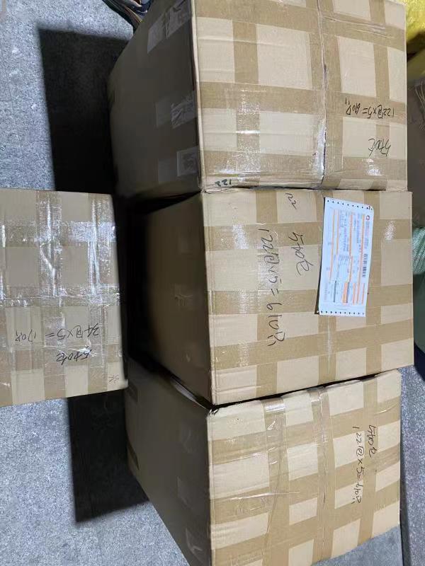 4 cartons paint filter bags delivery to USA.jpg