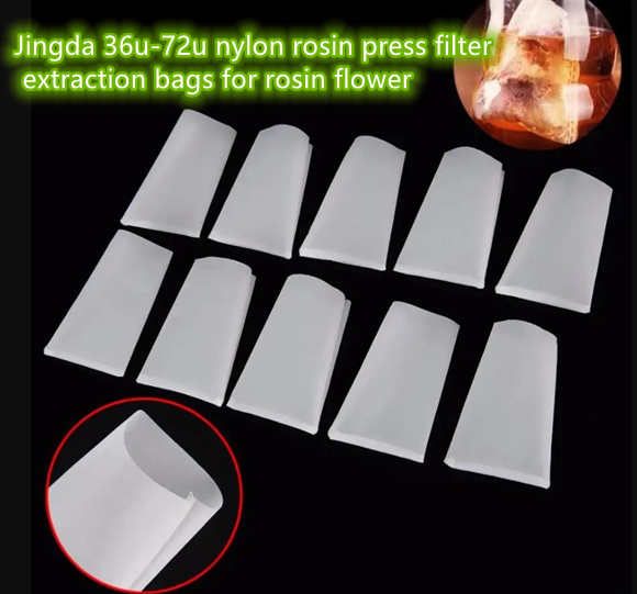 Jingda 36u-72u nylon rosin press filter extraction bags for kief rosin.jpg