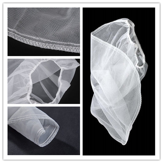 1 gallon Bucket Paint Strainer Bags White Fine Mesh Disposable Bag for Liquid Filtering.jpg