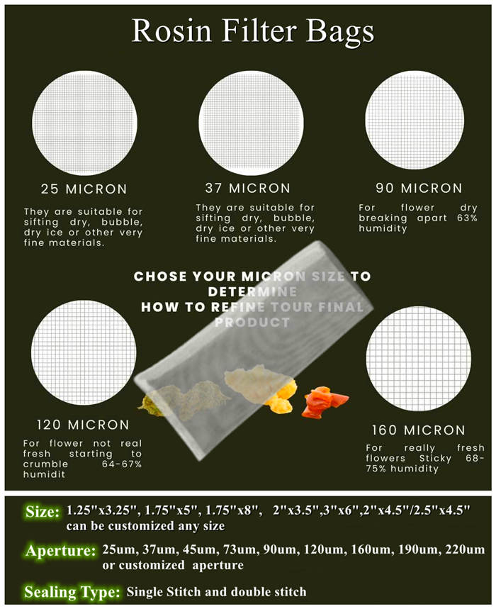 Double-Stitches Eliminates Breaking and No Blowouts Under Pressure Rosin Filter Bags.jpg